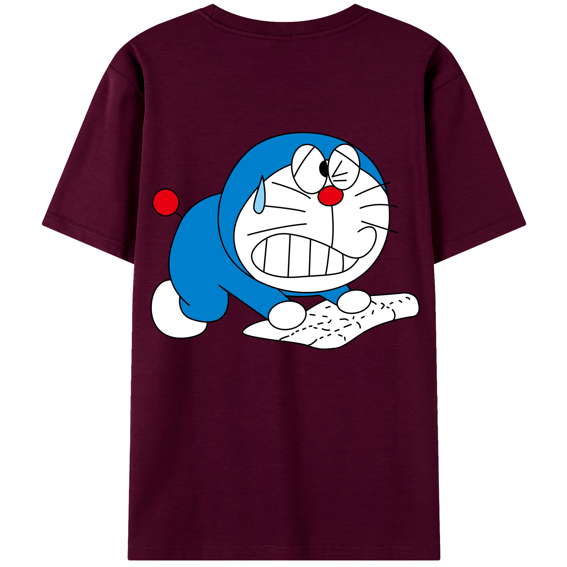 （画像用） ドラえもん Doraemon レディース半袖Tシャツ(バックプリント)